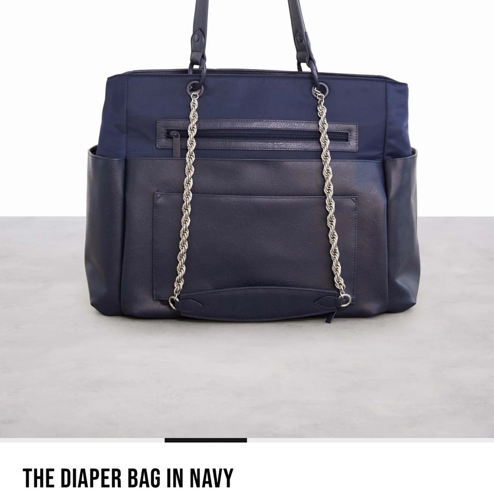 BEIS Navy Diaper Bag